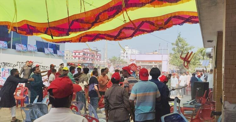 দলীয় সভায় বিএনপির দুই গ্রুপের সংঘর্ষ, আহত ২৫